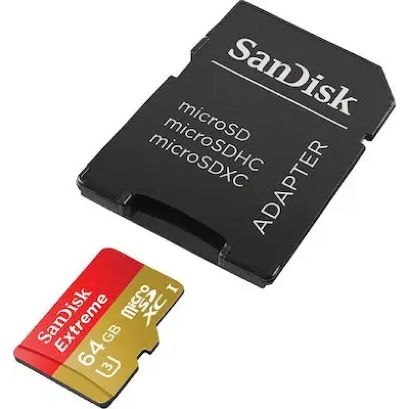 Sandisk Extreme Micro SD Card Με Αντάπτορα