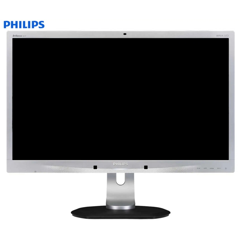 MONITOR 24" LED PHILIPS 241P4Q BL-SL MU GA- (CAMERA OFF)