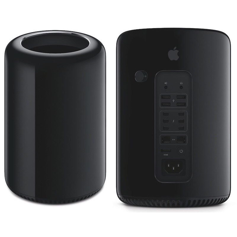 Apple Mac Pro 6.1 (Late 2013) Xeon E5-1650v2 (6-Cores)/32GB/1TB NVMe/2x FirePro D300 2GB