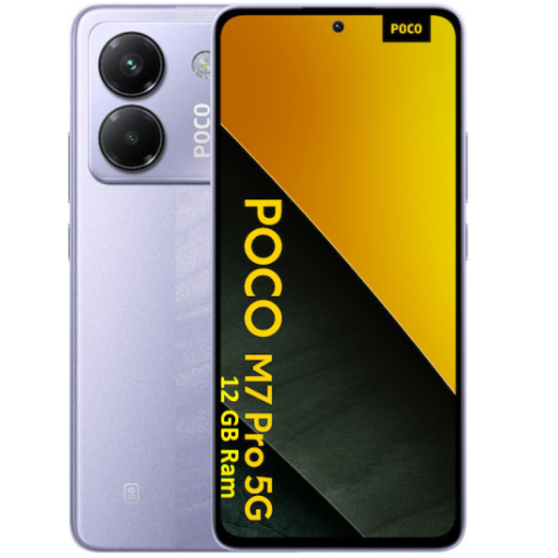 Xiaomi Poco M7 Pro 12GB Ram 256GB Dual Sim Purple- EU