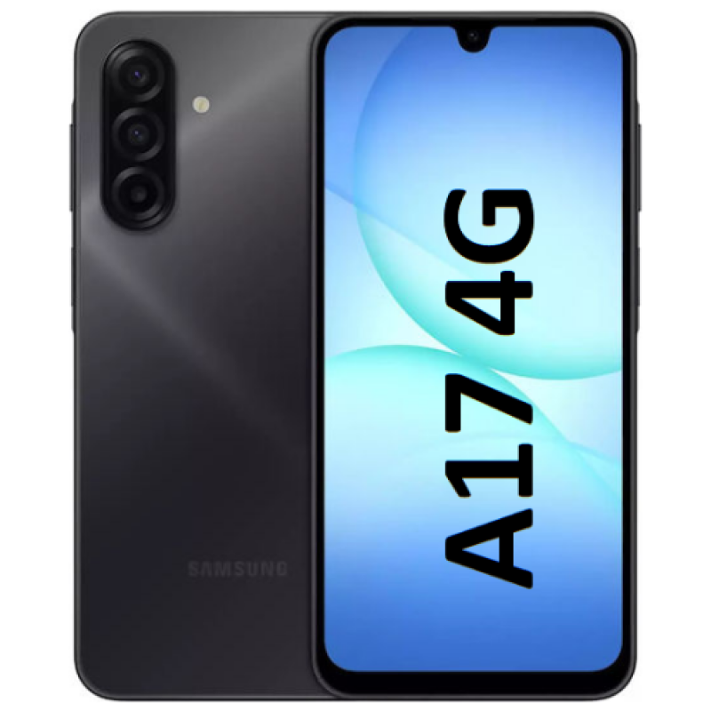 Samsung Galaxy A17 8GB Ram 256GB Black 4G Dual Sim- EU