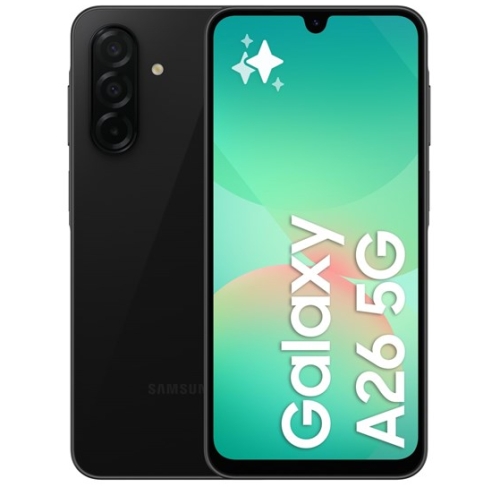 Samsung Galaxy A26 A266 8GB Ram 256GB Dual Sim Black 5G- EU