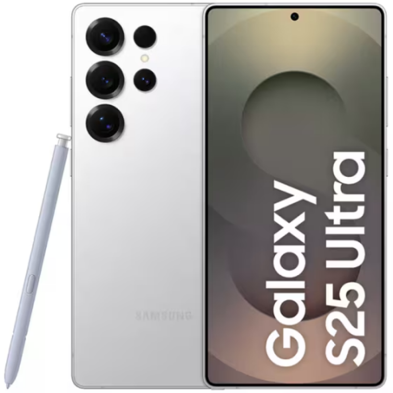Samsung Galaxy S25 Ultra 12GB Ram 256GB Titanium White Silver 5G-EU