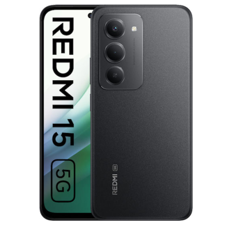 Xiaomi Redmi 15 NFC 8GB Ram 256GB Black 5G-EU