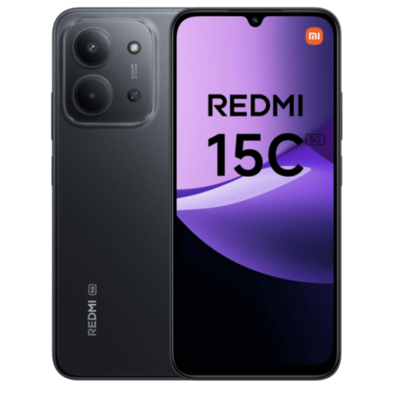 Xiaomi Redmi 15C NFC 4GB Ram 256GB Black 5G-EU